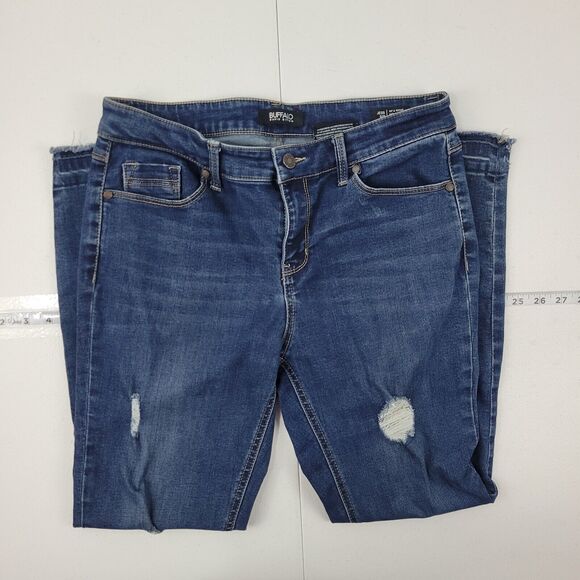 Buffalo David Bitton jeans blue Jess Mid rise skinny 8/29 womens 3223